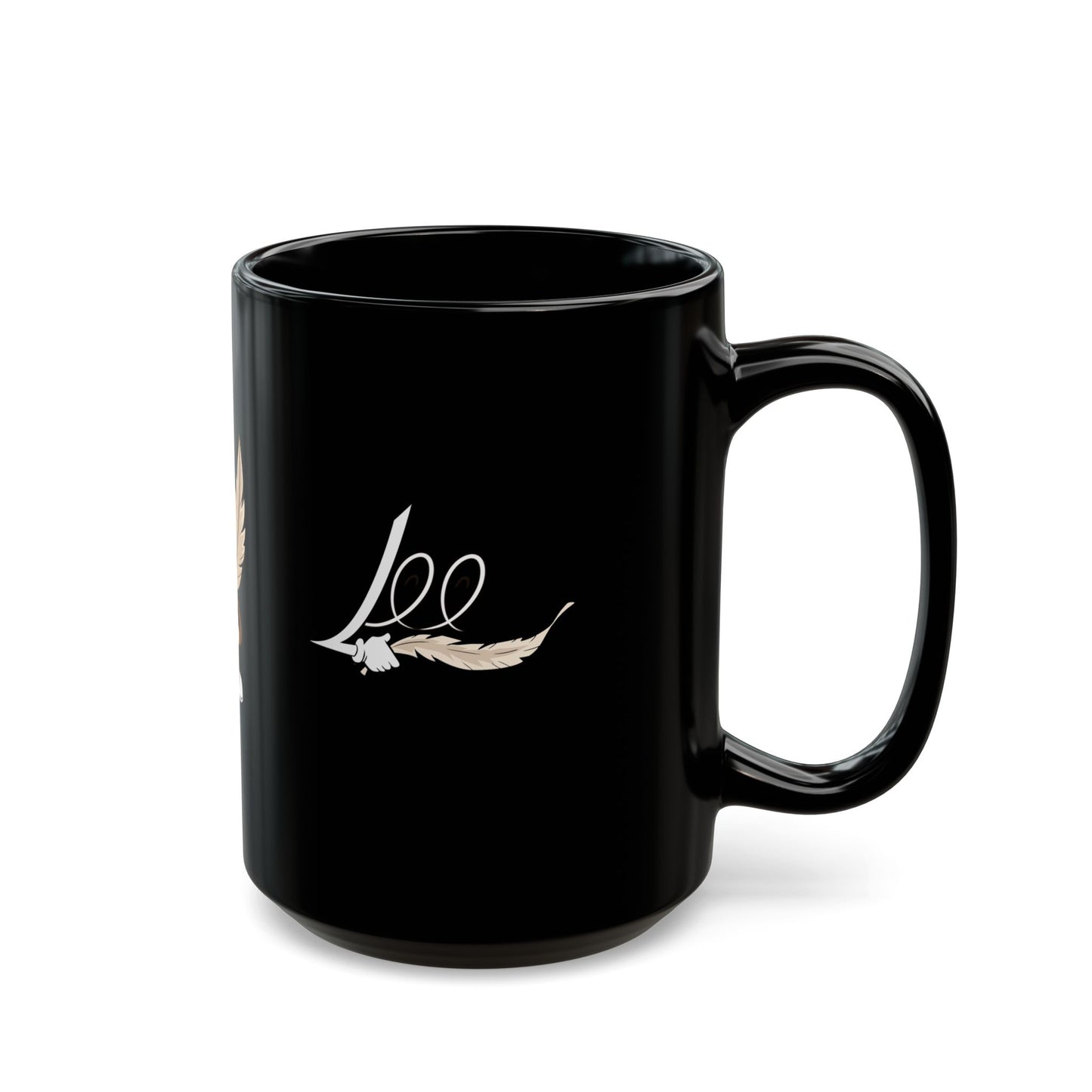 Lee Black Mug - Perfect for Coffee Lovers