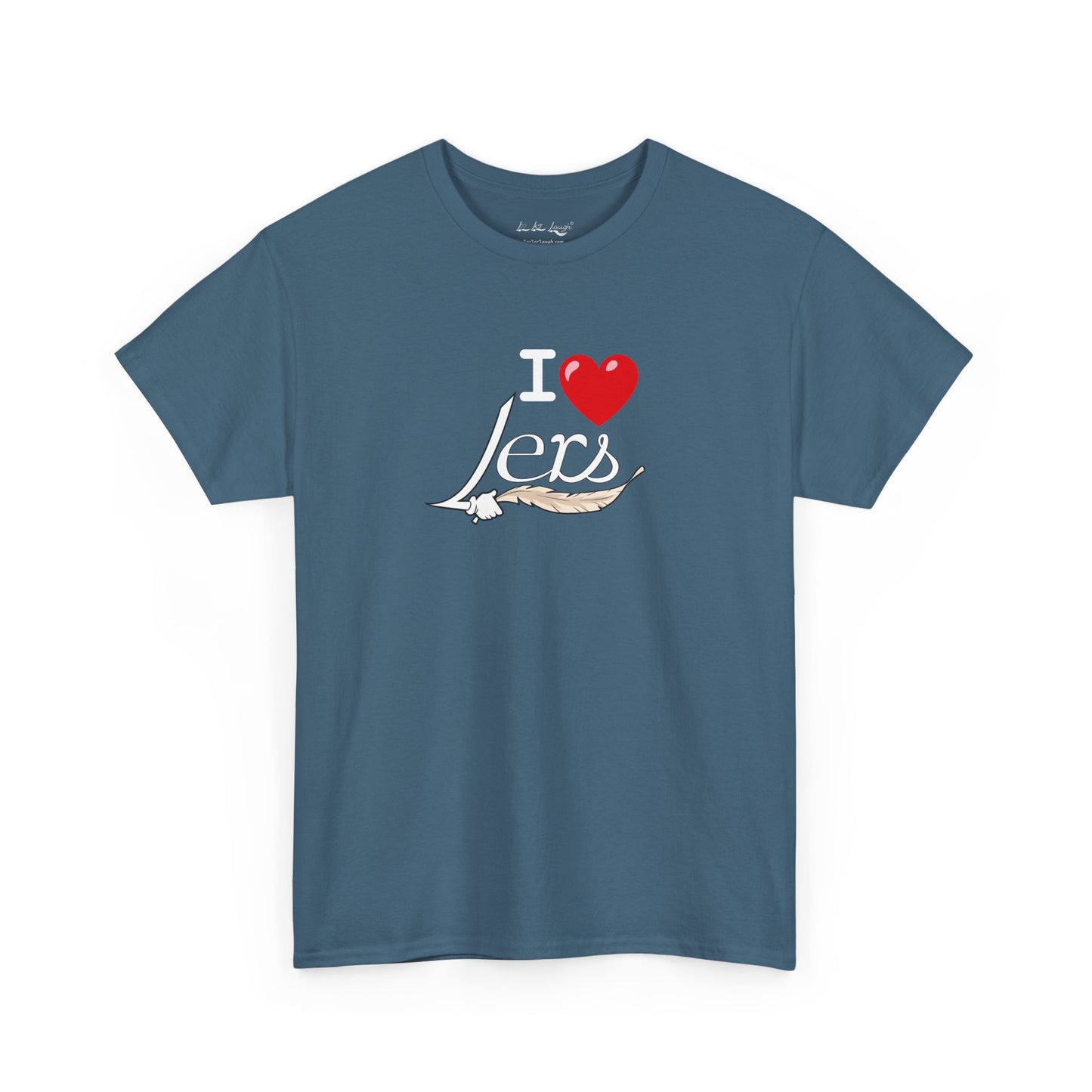 I Heart Lers Unisex Heavy Cotton Tee, 7 Colors