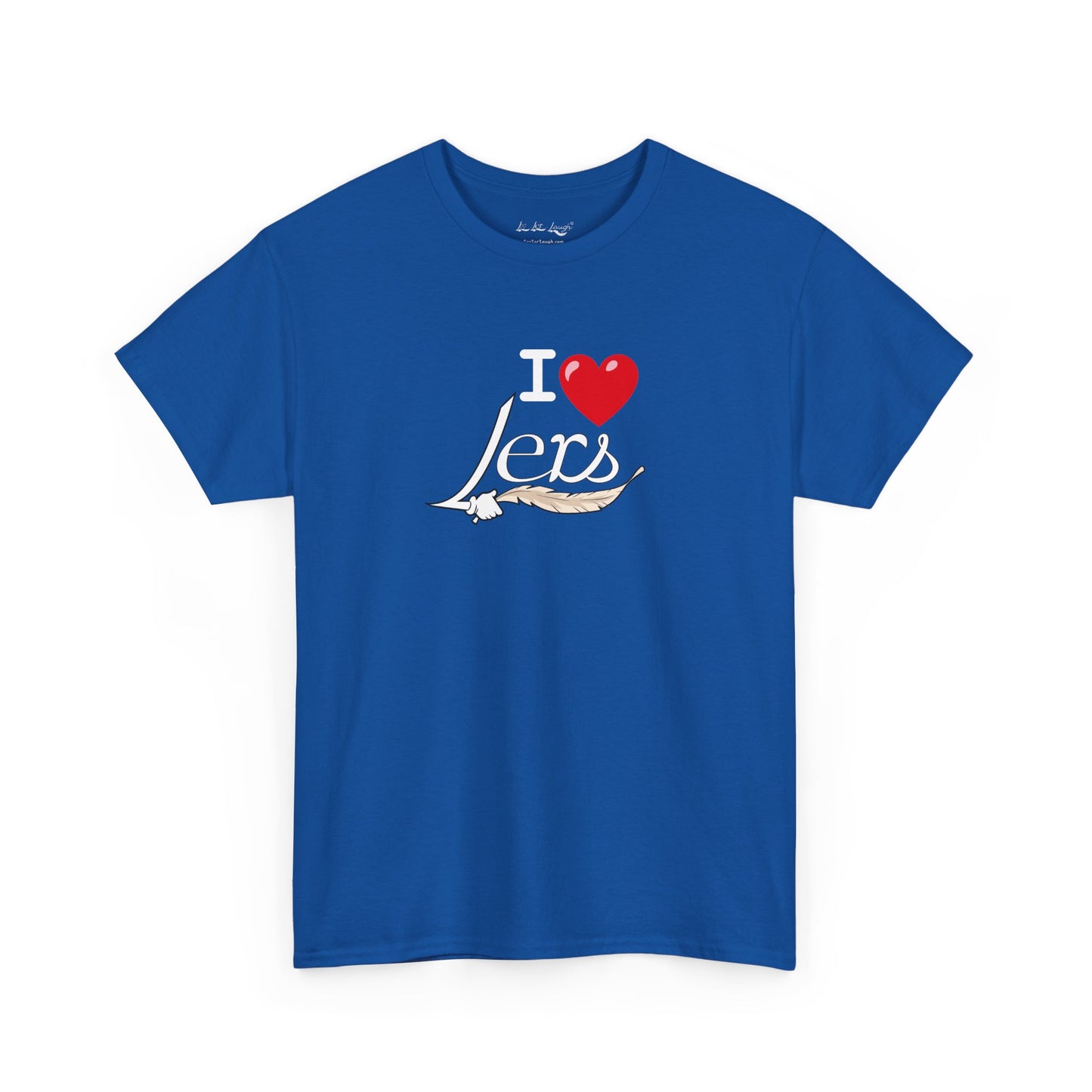 I Heart Lers Unisex Heavy Cotton Tee, 7 Colors