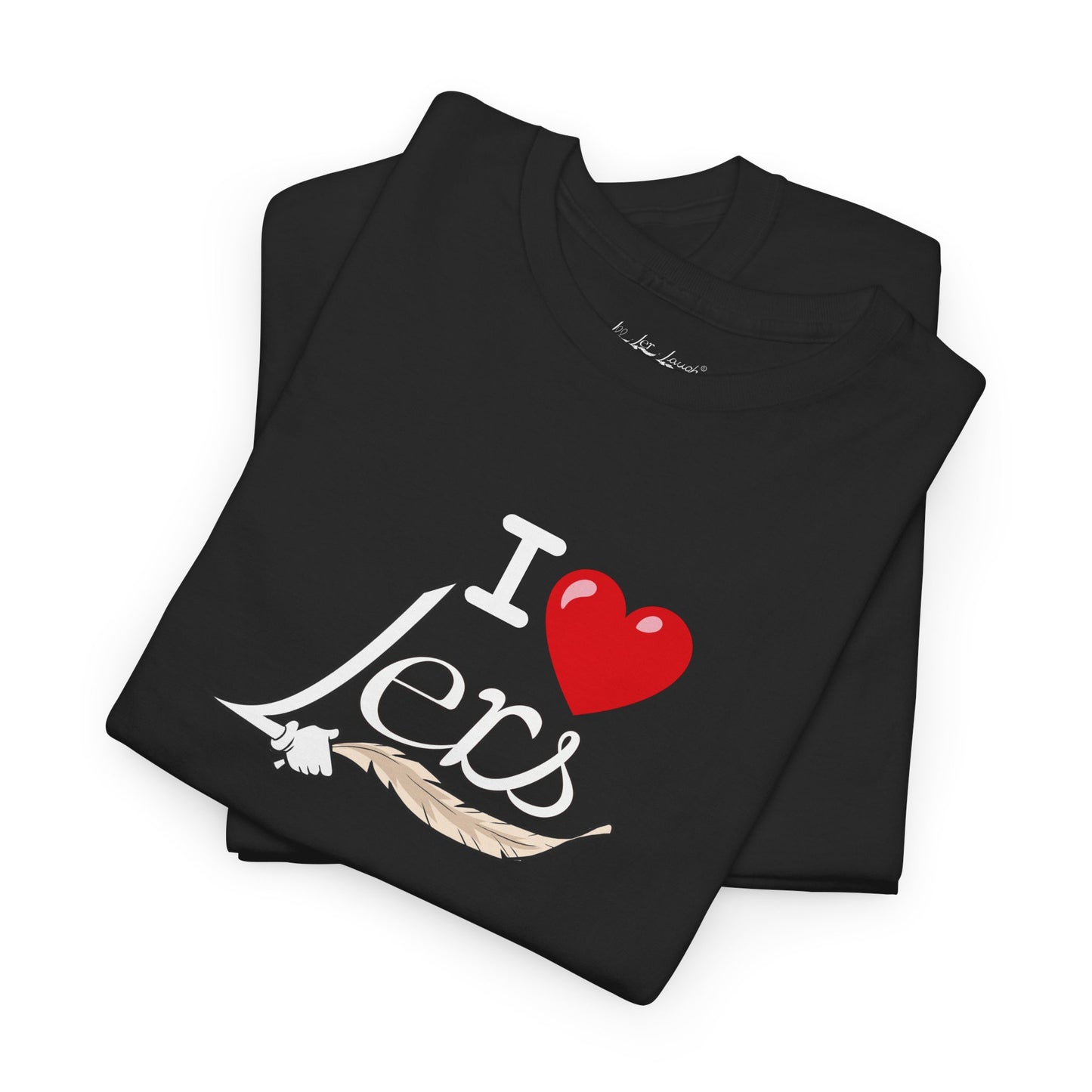 I Heart Lers Unisex Heavy Cotton Tee, 7 Colors