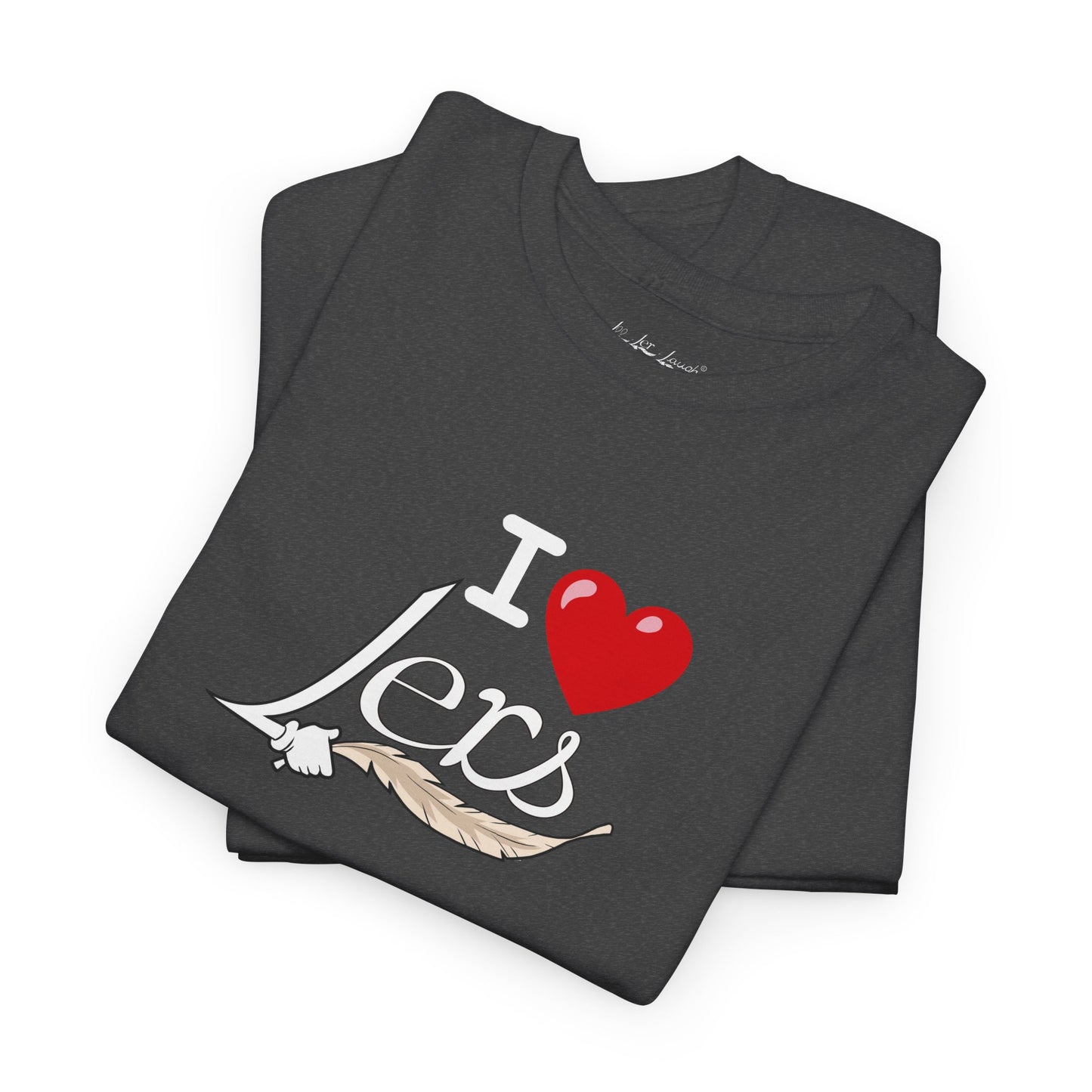 I Heart Lers Unisex Heavy Cotton Tee, 7 Colors